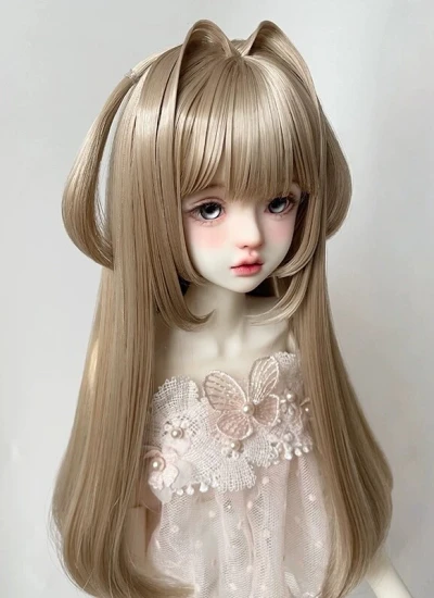 MQQ BJD Wig Style Hair for 1/4 1/3 Ball-jointed Doll