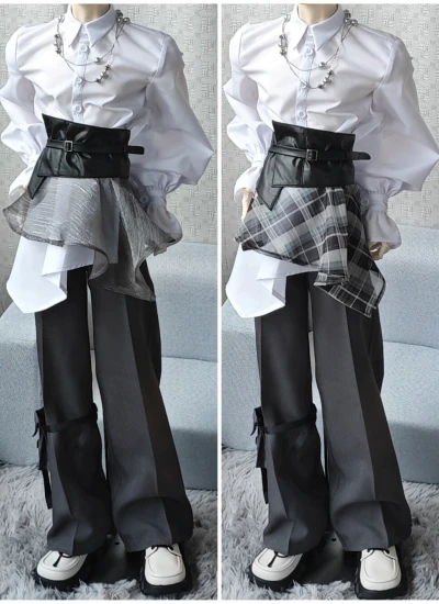 Wu Chi BJD Clothes Shirt Pants Set for 70cm 75cm 77cm Ball-jointed doll