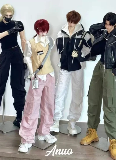 Anuo BJD Clothes Pants for 1/4 75cm 77cm Ball-jointed doll