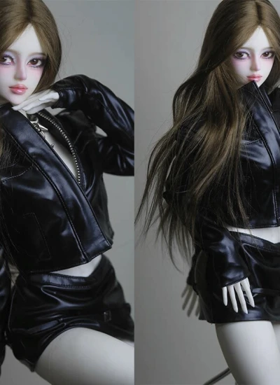Gray Feather BJD Body Zi Qing Girl 62cm Girl Body Ball-jointed doll