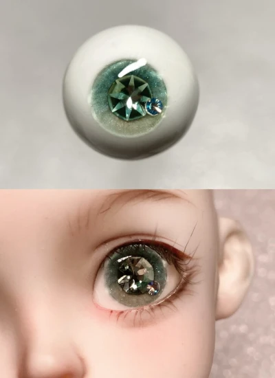 bjd resin eyes green 10mm 12mm 14mm 16mm 18mm eyeballs for ball-jointed doll