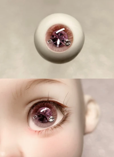 bjd resin eyes pink 10mm 12mm 14mm 16mm 18mm eyeballs for ball-jointed doll