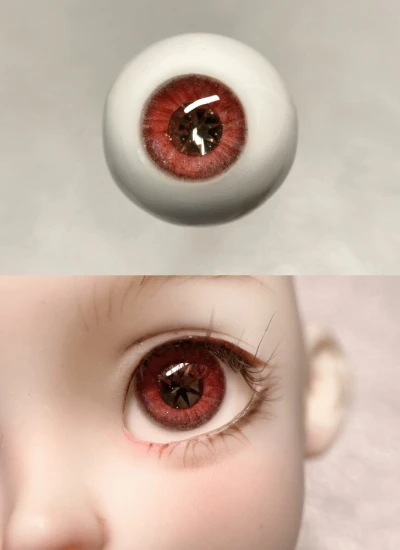 bjd resin eyes red 10mm 12mm 14mm 16mm 18mm eyeballs for ball-jointed doll