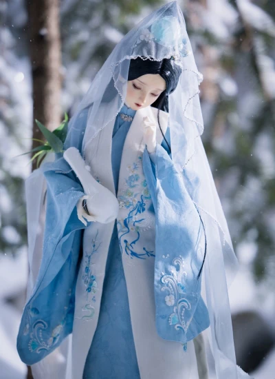 Xiao Meng Si Chu BJD Clothes [Su Wen] Horse-face Skirt Set for MSD/SD/62cm/SD16 Ball-jointed doll