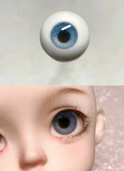 bjd resin eyes blue 10mm 12mm 14mm 16mm 18mm eyeballs for ball-jointed doll
