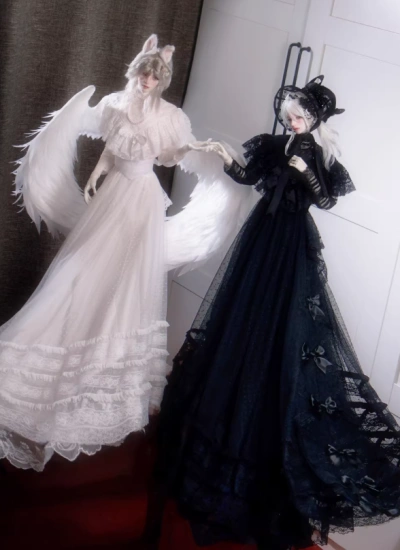 Lin Yin BJD Clothes Wedding Dress Set for 68cm/73cm/75cm Ball-jointed doll