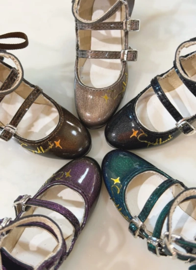 NJDX BJD Shoes Cupid's Heart for 1/4 Ball-jointed Doll