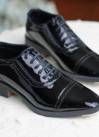 BJD Shoes Formal Leather Shoes for ID75 Size Ball-jointed Doll