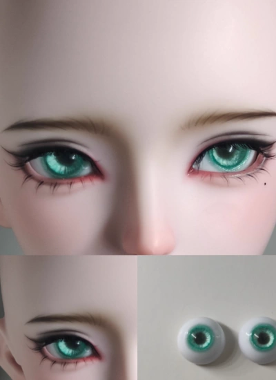 BJD Resin Eyes Mermaid Tears [C-05] 10mm 12mm 14mm 16mm Eyeballs for Ball-jointed Doll