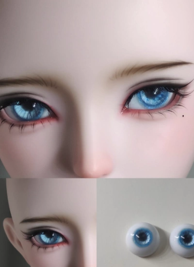 BJD Resin Eyes Mermaid Tears [C-07] 10mm 12mm 14mm 16mm Eyeballs for Ball-jointed Doll