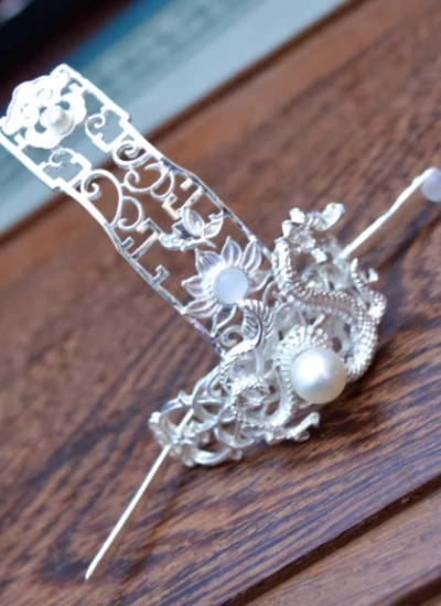 Qing Niao BJD Antique-style Hair Crown for SD Size Ball-jointed Doll