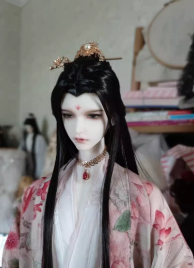 Lian Wu BJD Wig Long Style Hair for 1/3 Ball-jointed Doll