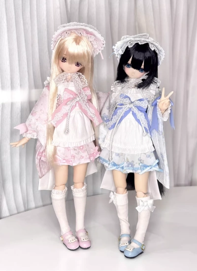BJD Clothes [Spring Maid] Dress Set for Azone Size Ball-jointed Doll