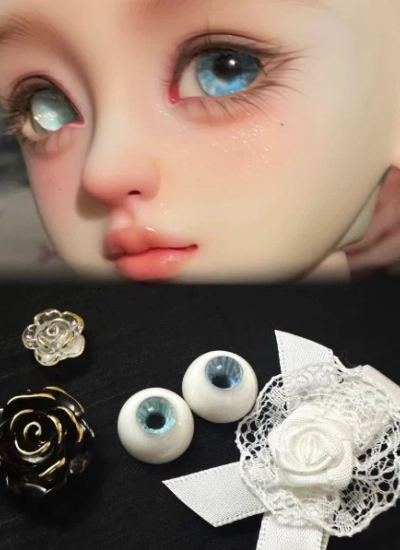 BJD Resin Eyes Blue Sky 12mm 14mm 16mm Eyeballs for Ball-jointed Doll