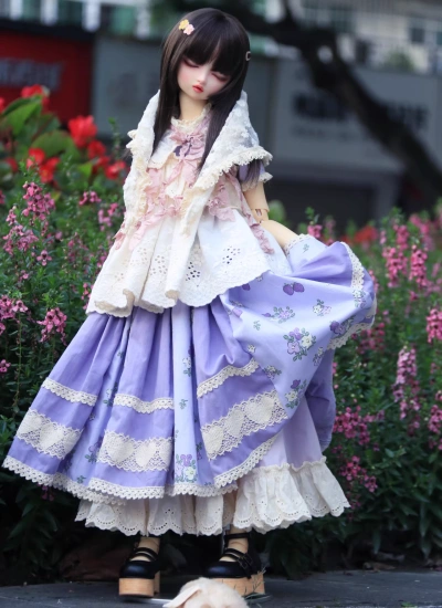 BJD Clothes Forest-style Dress for 1/4 Size Ball Jointed Doll