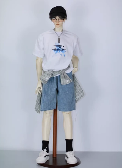 BJD Clothes Trendy  Loose-fit T-shirts for 1/4 1/3 68cm 70cm 72cm 75cm 77cm Ball-jointed Doll