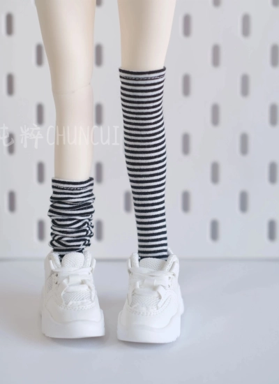 BJD Clothes Striped Socks for OB24 1/6 1/4 1/3 Ball-jointed Doll