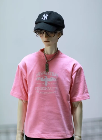 BJD Clothes Trendy Loose-fit Simple Versatile T-shirts for 1/4 1/3 68cm 70cm 72cm 75cm 77cm Ball-jointed Doll