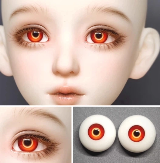 bjd Resin Onmyoji Shiranui eyes 8mm 10mm 12mm 14mm 16mm 18mm eyeballs for ball-jointed doll