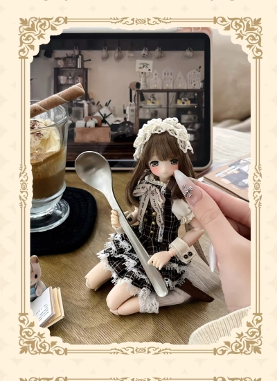 Da Fu BJD Clothes Dress Set for Azone 1/6/OB22/OB24 Size Ball-jointed Doll