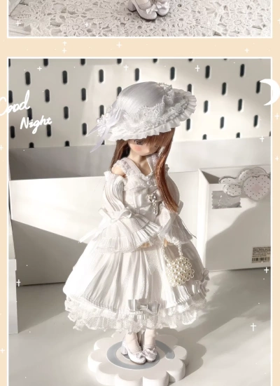 Da Fu BJD Clothes [Moonlight Concerto] Dress Set for Azone 1/6/OB22/OB24 Size Ball-jointed Doll