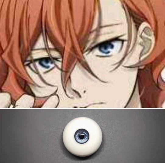 BJD Nakahara Chūya 8mm 10mm 12mm 14mm 16mm 18mm eyeballs for ball-jointed doll