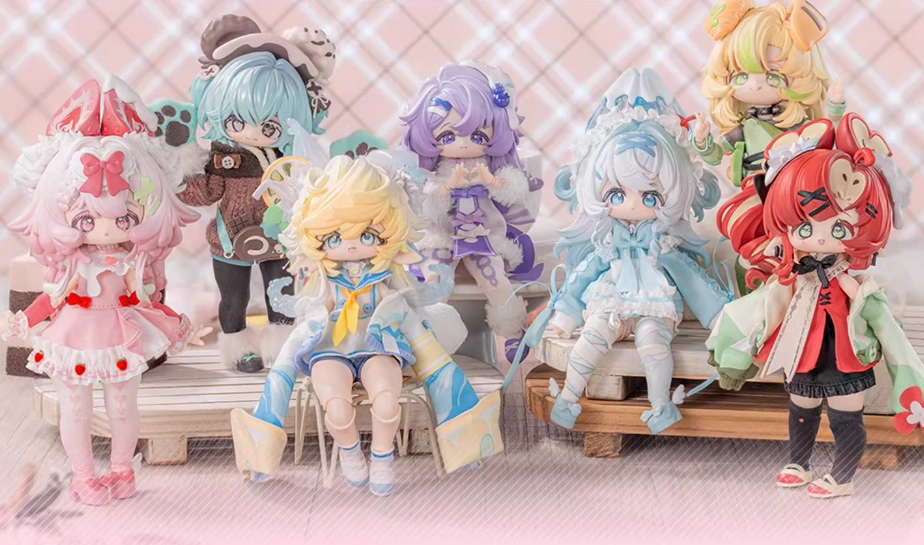 BJD Mia Sweety Series Posable Doll Blind Box 15cm Ball-jointed doll