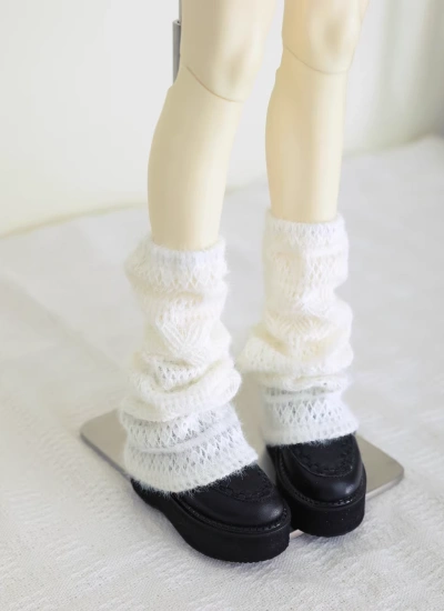 BJD Clothes Patterned Knit Stackable Mid-Calf Leg Warmers for 1/4 1/3 Popo68 Loongsoul73 ID75 Size Ball-jointed Doll