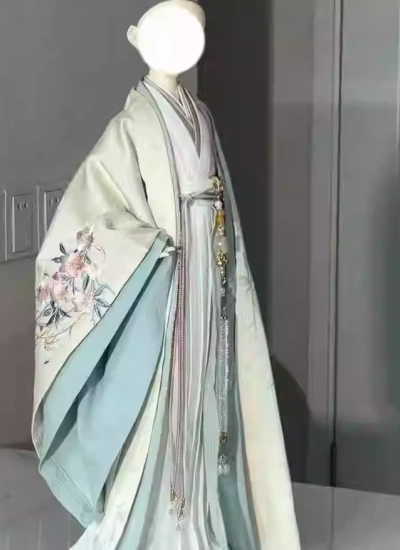 Bei Shan BJD Clothes [After-Snow Clear] Chinese Ancient Style Dress Set for Large 1/4 70cm 75cm 77cm Ball-jointed doll