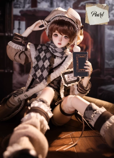 BJD Fullset+Body Blushing 1/4 Pearl Boy 45.5cm Ball-jointed Doll