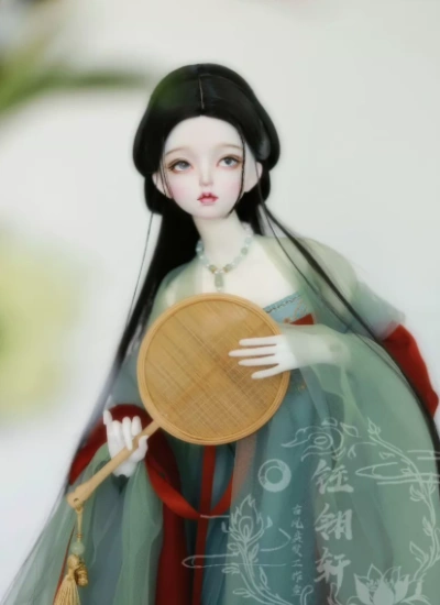 BJD Wig Ancient-style Updo Long Style Hair for 1/3 Ball-jointed Doll