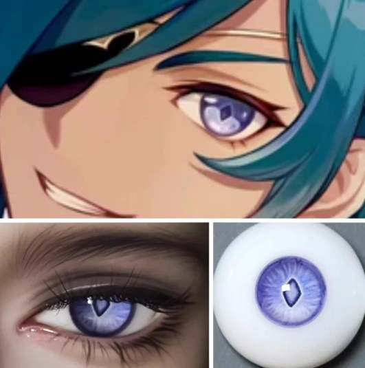 BJD Kaeya Alberich-Genshin Impact 8mm 10mm 12mm 14mm 16mm 18mm eyeballs for ball-jointed doll