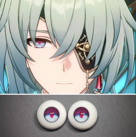 BJD Honkai-Anaxa 8mm 10mm 12mm 14mm 16mm 18mm eyeballs for ball-jointed doll