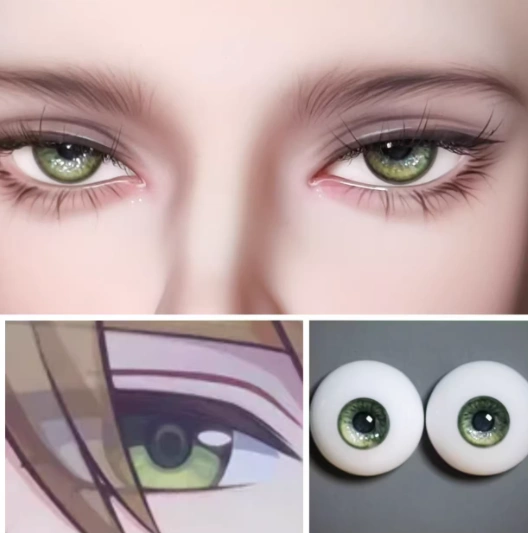 BJD Luocha-Anaxa 8mm 10mm 12mm 14mm 16mm 18mm eyeballs for ball-jointed doll