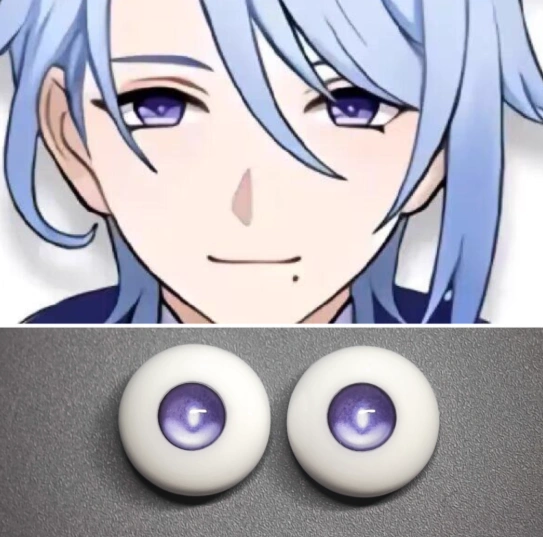 BJD Kamisato Ayato-Genshin Impact 8mm 10mm 12mm 14mm 16mm 18mm eyeballs for ball-jointed doll