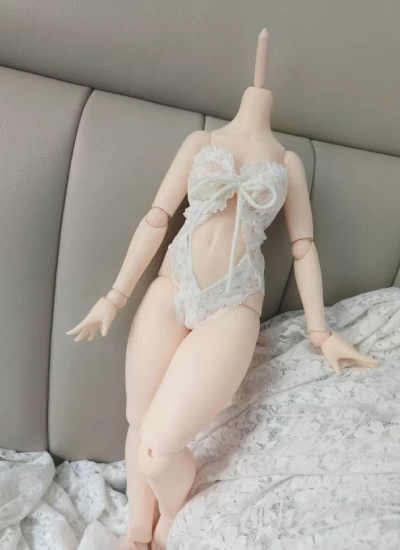 BJD Clothes Sexy Lace Bodysuit for 1/4 1/3 Size Ball Jointed Doll