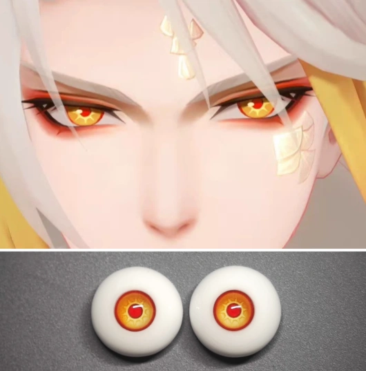 BJD Onmyoji SSR - Taira no Masakado 8mm 10mm 12mm 14mm 16mm 18mm eyeballs for ball-jointed doll