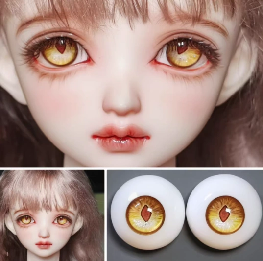 BJD Genshin Impact 8mm 10mm 12mm 14mm 16mm 18mm eyeballs for ball-jointed doll