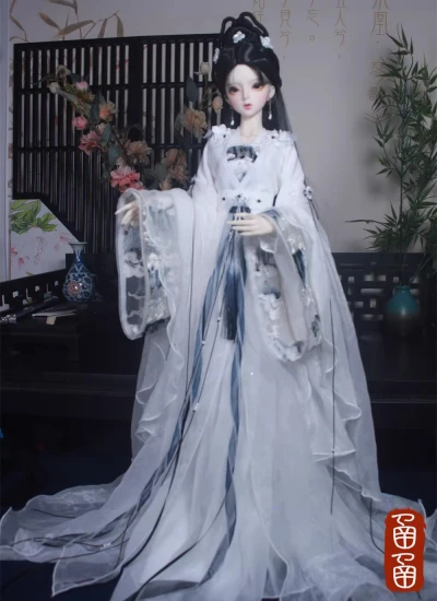 BJD Clothes Female Ancient Suit (Mo Yan) for SD/MSD/Large SD girl Size Ball-jointed Doll