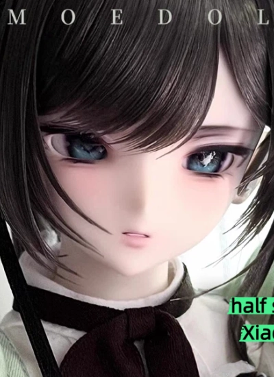 ZmoeDoll BJD Head Half Sleep Xiao Du Head for 1/4 Ball-jointed doll