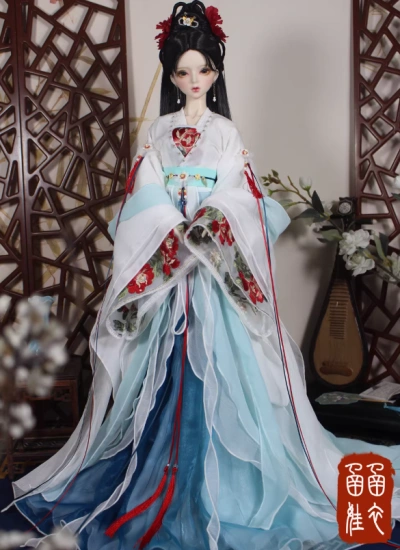 BJD Clothes Female Ancient Suit (Si Ying) for MSD/Large SD girl Size Ball-jointed Doll