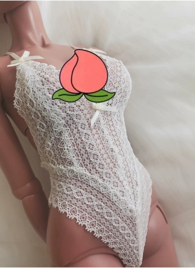 BJD Clothing Lace Bodysuit Lingerie Set for 1/4 1/3 Ball-jointed Doll