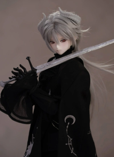 BJD [Coral R*Fu Yaoyao] Xiao Shui Hu Jing /White Dolphin normal1/4 & large 1/4 Body Ball-jointed Doll