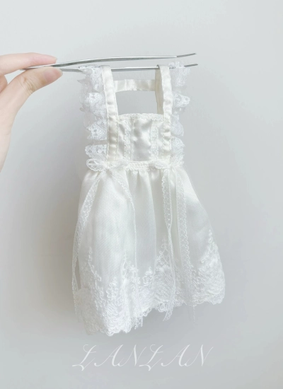 Cherrydesign BJD Clothes Maid Apron Skirt for 1/4 Ball-jointed Doll