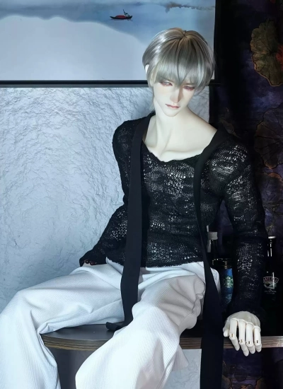 BJD Clothes Casual Wide-leg Pants Fited Tank Top for 75cm 77cm Size Ball-jointed Doll