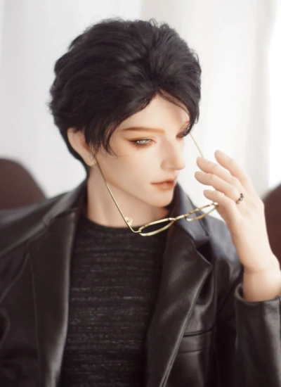 BJD Wig Black for SD/MSD/YOSD Size Ball-jointed Doll