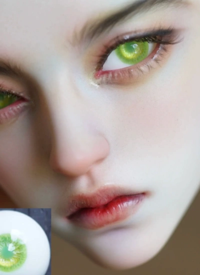 BJD Plaster Eyes Light Green 12mm 14mm 16mm 18mm eyeballs for ball-jointed doll