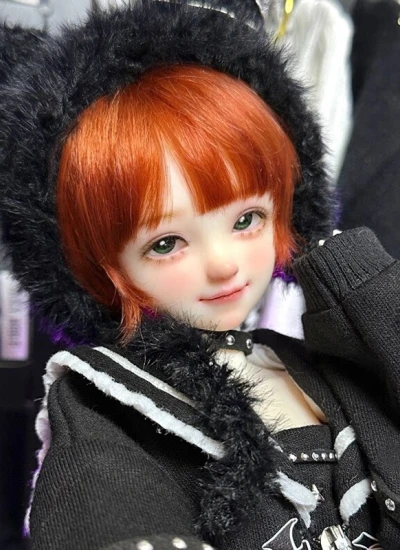 In Stock BJD Ding Dang (Open Eyes) Head for 1/4 Girl Ball-jointed Doll