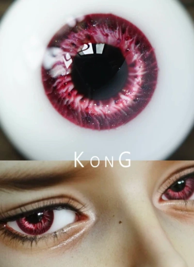 BJD Plaster Eyes Red 12mm 14mm 16mm 18mm eyeballs for ball-jointed doll