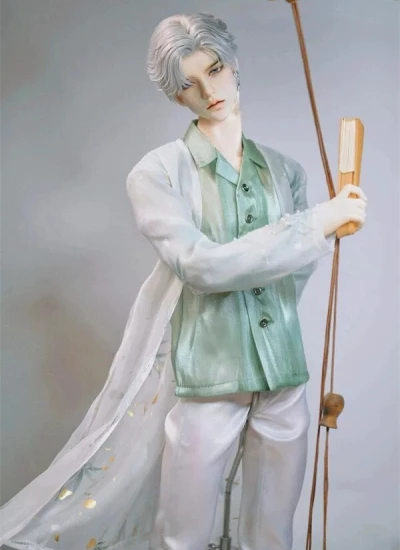 BJD Clothes [Bi Xiao] Shirt Pants Set for 1/4 1/3 70cm 75cm Size Ball Jointed Doll